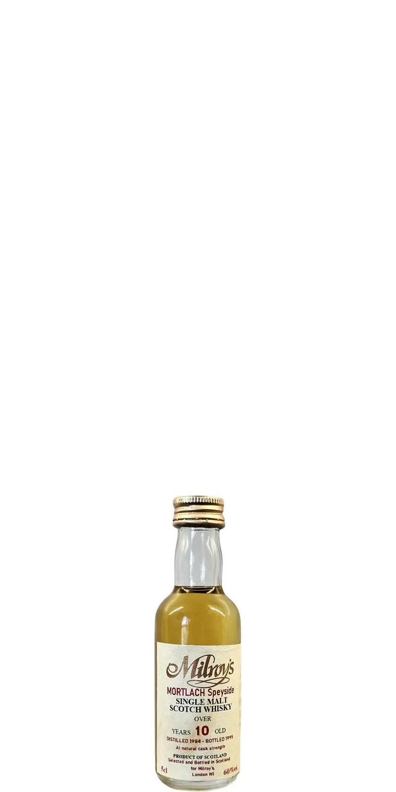 Mortlach 1984 Soh - Market Value and Price Insights - Whiskystats