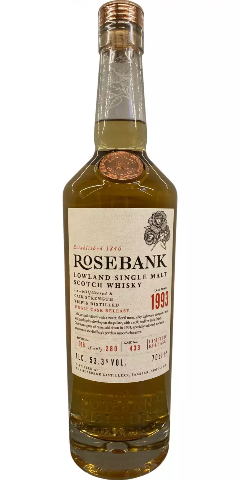 Rosebank 1993 - Market Value and Price Insights - Whiskystats