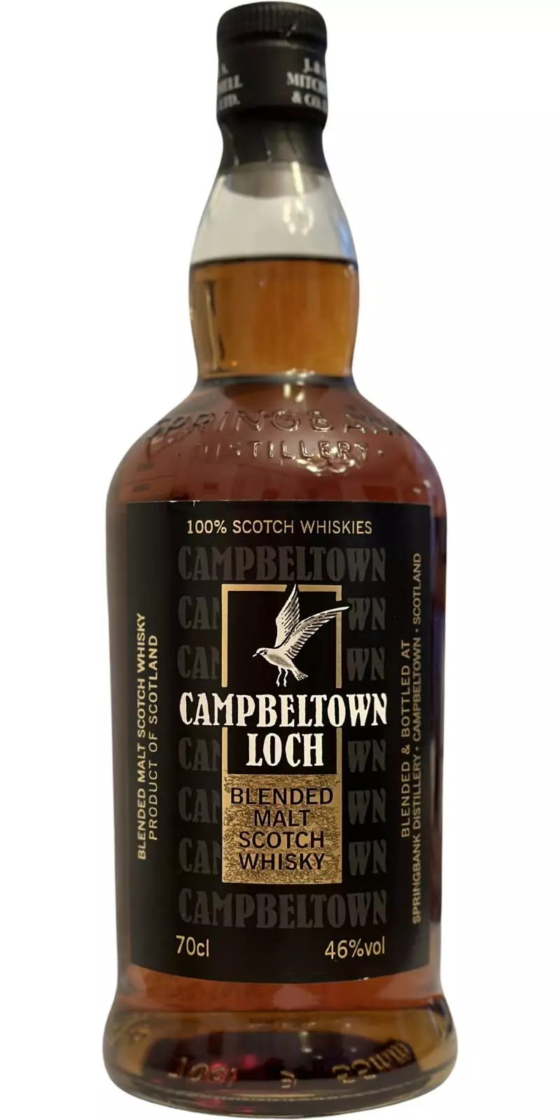 Campbeltown Loch Blended Malt Scotch Whisky - Market Value and